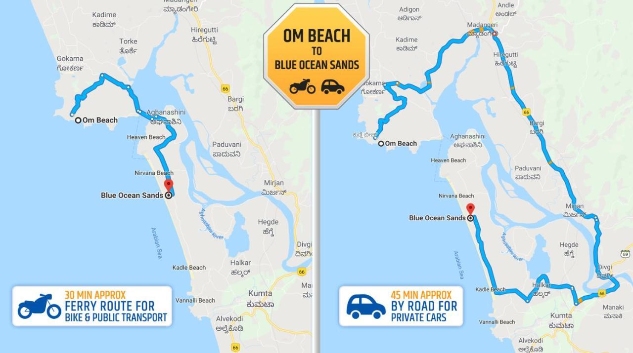 Kumta Blue Ocean Sands - On The Beach מראה חיצוני תמונה